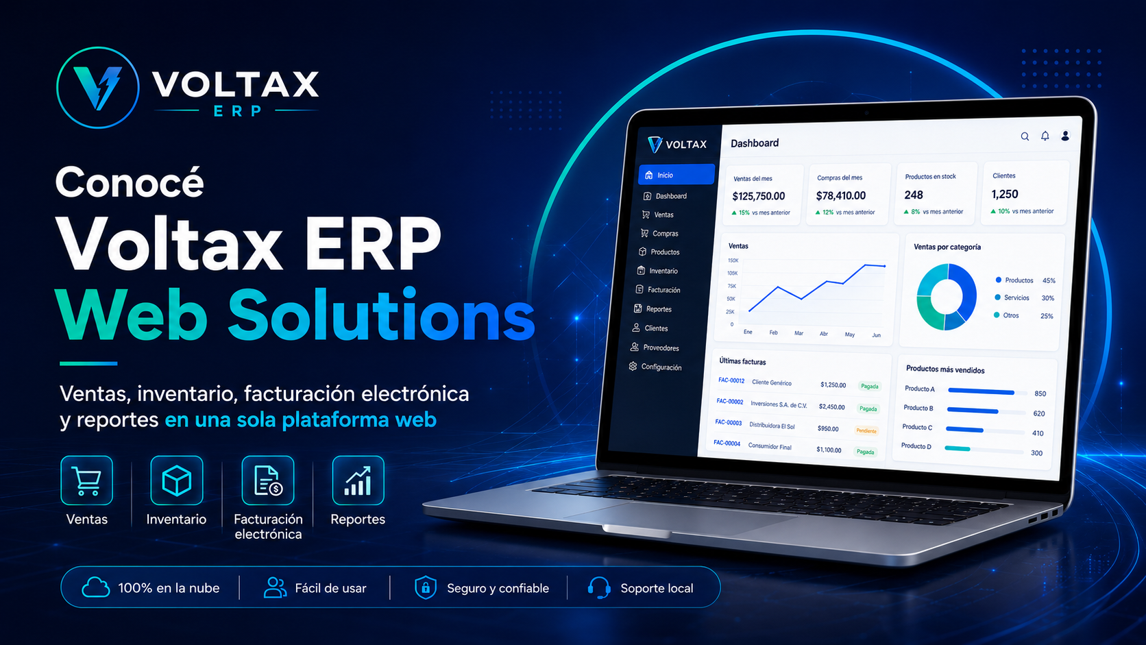 Voltax ERP Web Solutions